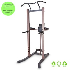 Power Tower VKR Dip Station Pull Up Home Gym Workout Equipment STEELBODY 98501