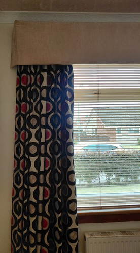 Curtains and cushions - curtains,