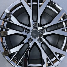 Genuine VW 19” Santiago Alloy Wheel Golf Gloss Black 5G0601025AN 7J GTI GTD ✅