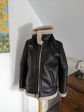 Zara Woman Faux Shearling