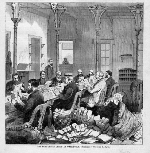 Postal service history - service,