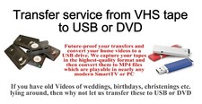 VIDEO TO DVD TRANSFER SERVICE