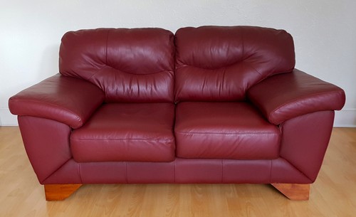 Seater leather sofa deep - seater,