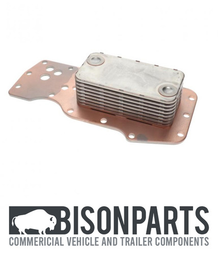 Engine oil cooler - oil, fits