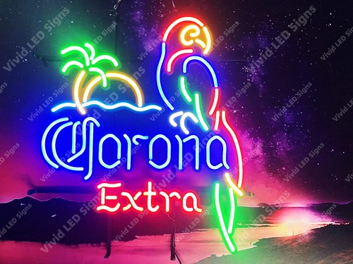 Corona extra beer parrot - corona,