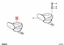 OEM BMW M3 89V E12 E21 E23 E24 E28 E30 K56 K58 318i 320 Horn 61331371914