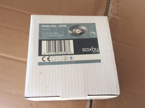 Saxby 52398 rotate 50w gu10 - 52398,