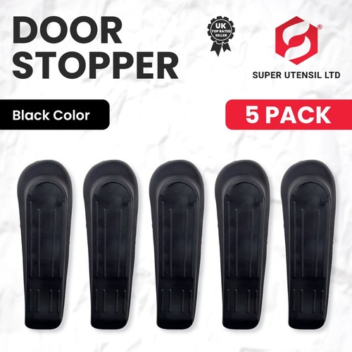 Door wedge black heavy - door,