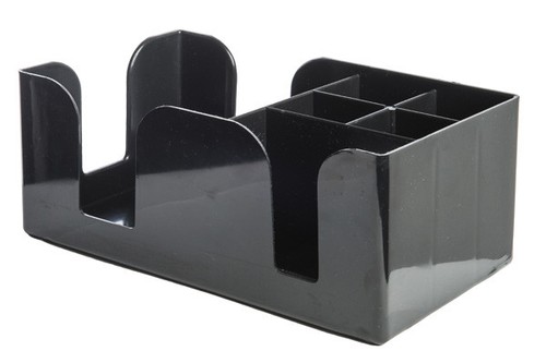 Black plastic bar - plastic,