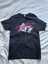 Lil Peep Come Over When Your Sober Pt.2 Black Official T Shirt Size Medium RARE