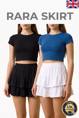 Rara mini skirt - rara, black