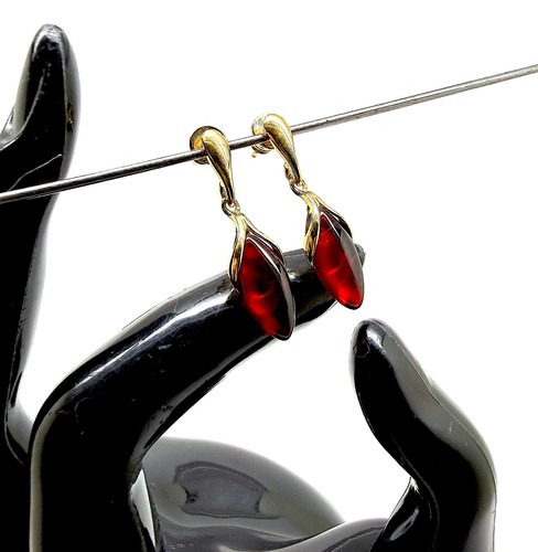Genuine baltic amber drop - amber,
