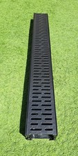 EBP Domestic Channel Drainage 1m with Polypropylene Grating - 1000mm