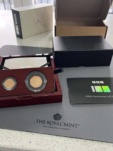 2022 bbc two coin gold - 2022, proof