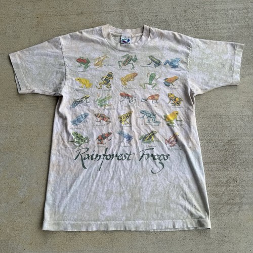 Vintage 1990s rainforest - 1990s, frogs