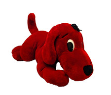 Giant clifford the big red dog plush by scholtastic