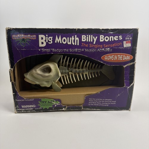 Gemmy big mouth billy - mouth, bones