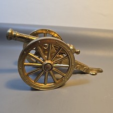Vintage Brass Canon Artillery