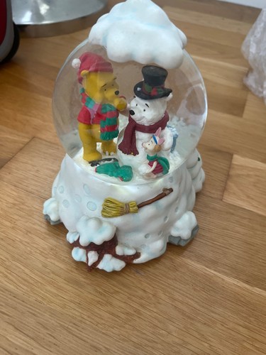 Snowman theme disney snowglobe