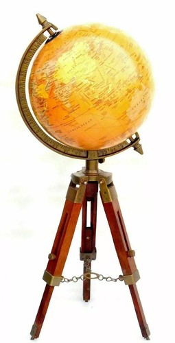 Globe world tripod map stand - globe,