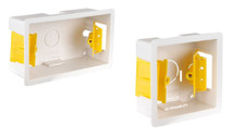 Dry Lining Plasterboard Back Boxes 1G / 2G / Dual - 35mm / 47mm - MULTI BUY