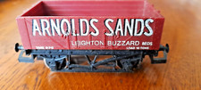 Vintage Hornby Arnolds Sands 5 plank wagon for OO gauge model train set