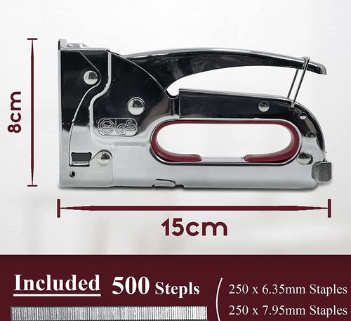 Heavy duty staple - staple, gun