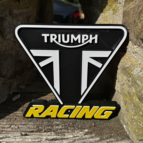 Triumph racing wall - racing,