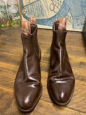 Leather Soled R M WILLIAMS JODHPUR BOOTS UK5 EU38 Horse Riding Chelsea