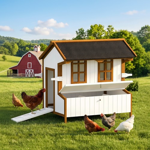 Chicken coop hen cage - chicken,