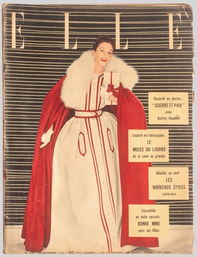 Elle french vintage magazine - 'elle',