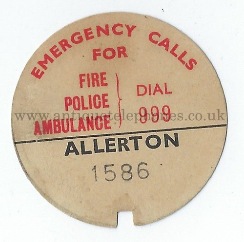 Genuine gpo telephone dial - genuine,