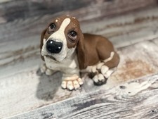 Basset Hound Dog Figurine