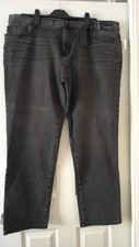 MENS SIZE 44R WASHED BLACK