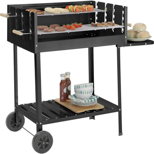 Charcoal bbq trolley - bbq,