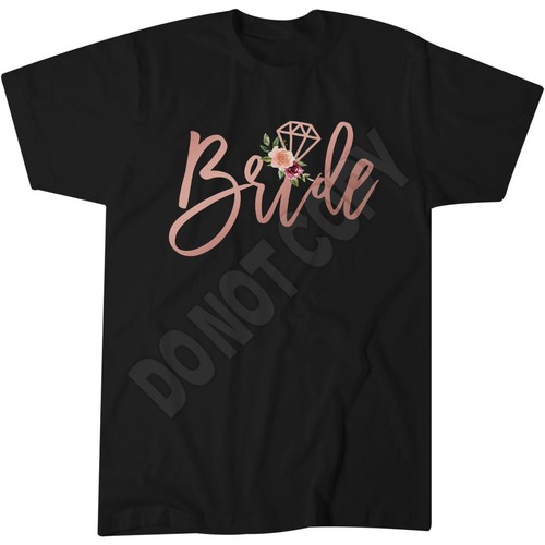 Floral bride typography - floral,