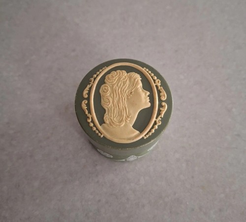 Vintage green cameo wedgwood - vintage,