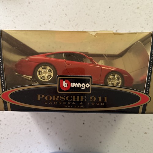 Burago scale porsche 911 - burago, 1/18