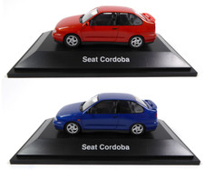 Set of 2 Seat Cordoba SX 1:43 - Herpa Diecast Dealer Model Car SEL4