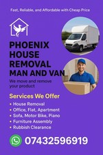 Man and van hire - van, house