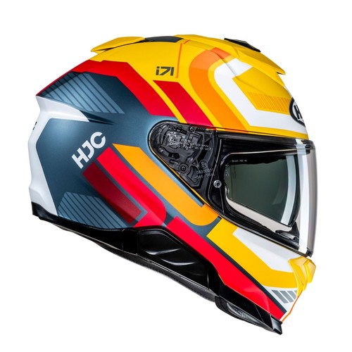 Hjc i71 viz full - face, yellow