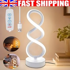 LED Table Lamp Spiral Table