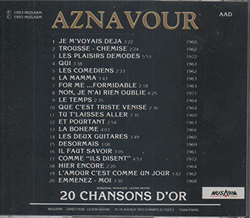 Aznavour charles 20 - aznavour,,