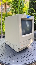 apple macintosh classic M0420 And Cables (bonus USB floppy Drive)