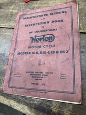 Original Norton 16H Big 4 18