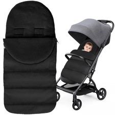 Luxurious Black Footmuff with