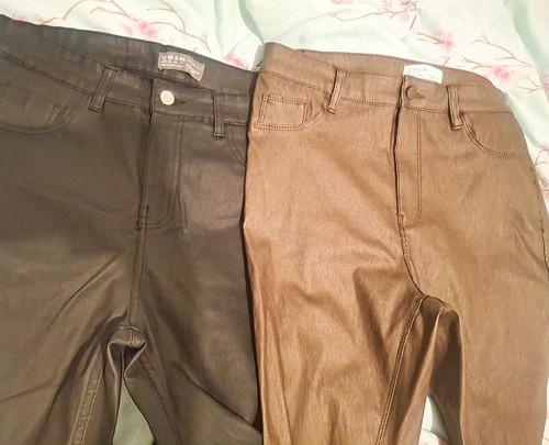 Womens leather trousers - leather,