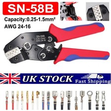 SN-58B Ratchet Crimping Plier