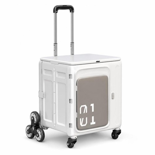 Rolling crate with lid - rolling,