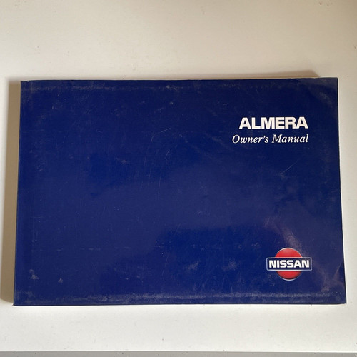 Nissan almera owners handbook - nissan,